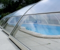 Protection bords de piscine en transparent