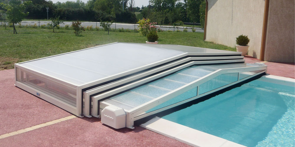 Abris plat de piscine