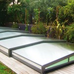 Abri plat de piscine