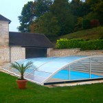 Abri bas de piscine